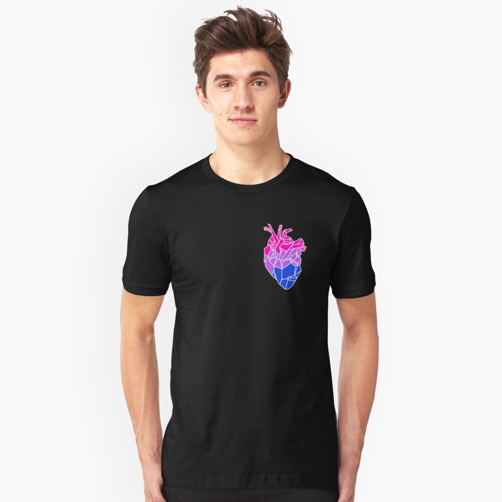 T-shirt ajusté « Babe Bisexuelle» 