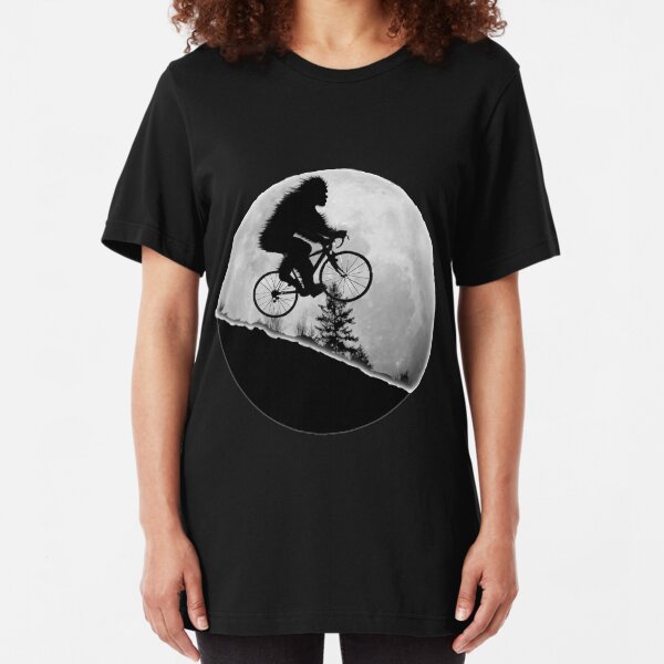 Bigfoot Rides! Slim Fit T-Shirt