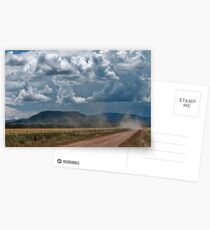 View from a dusty Stoney Creek Road Postcards