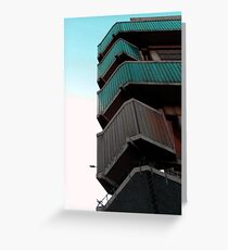 Walkways, Moore street, Sheffield Greeting Card