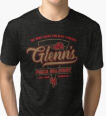 Glenn's Pizza Tri-blend T-Shirt