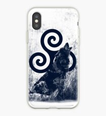 Vinilo o funda para iPhone Triskele y Wolf