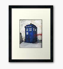 Dalek Gettin' Up Framed Print