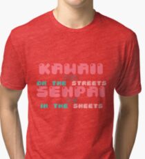 ♡ KAWAII auf den Straßen, SENPAI in den Blättern ♡ Vintage T-Shirt