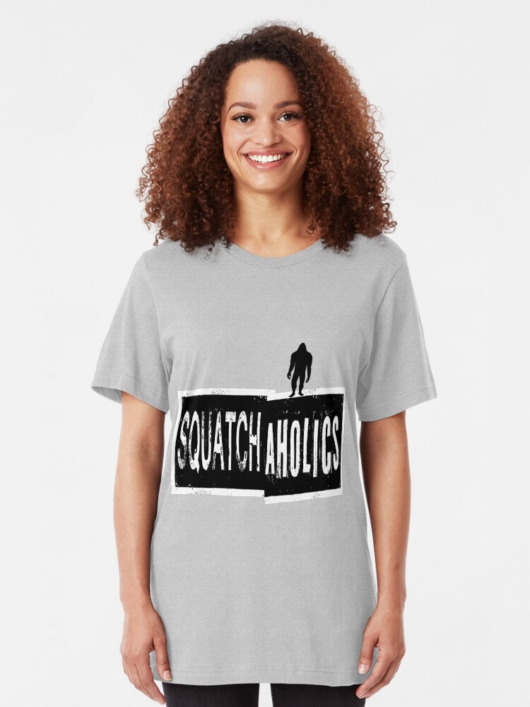 Alternate view of Squatchaholics Slim Fit T-Shirt
