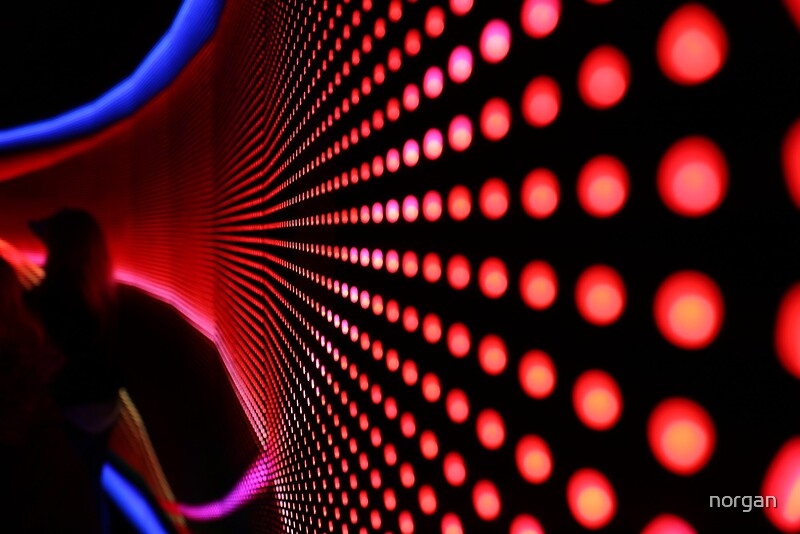 Led Lights Posters Redbubble