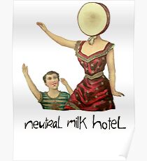 Neutrales Milchhotel Poster