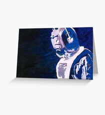 Excellent Leader - Cyberman Painting Greeting Card