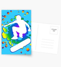 skatboard bubbles Postcards