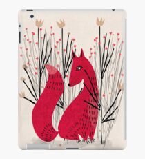 Fuchs im Strauch iPad-Hülle & Klebefolie