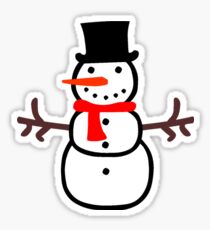 Snowman Sticker