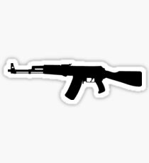 Pegatina Fusil de asalto AK-47 Kalashnikov