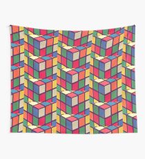 Vintage Cubes Wall Tapestry