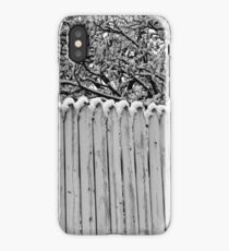 Winter Fence 13 iPhone Case