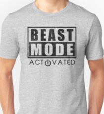 Beast Mode Bodybuilding Gym Sports Motivation Unisex T-Shirt