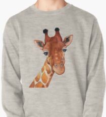Giraffe Watercolor Pullover