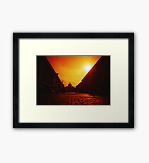 Red Vaticano - Lomo Framed Print