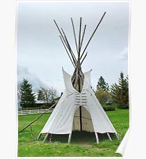 Wigwam in Idaho Poster