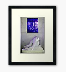 Weeping Angel Framed Print