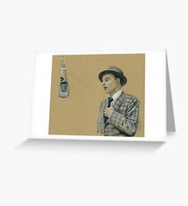 Frank Sinatra Grußkarte