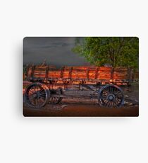 Wagons East Canvas Print