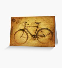 Robert's Bicycle Greeting Card