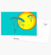 sun sky dive Postcards