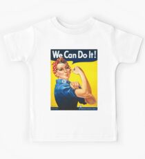 Vintage poster - Rosie the Riveter Kids Tee
