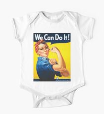 Weinleseplakat - Rosie der Nieteneinschläger Baby Body Kurzarm