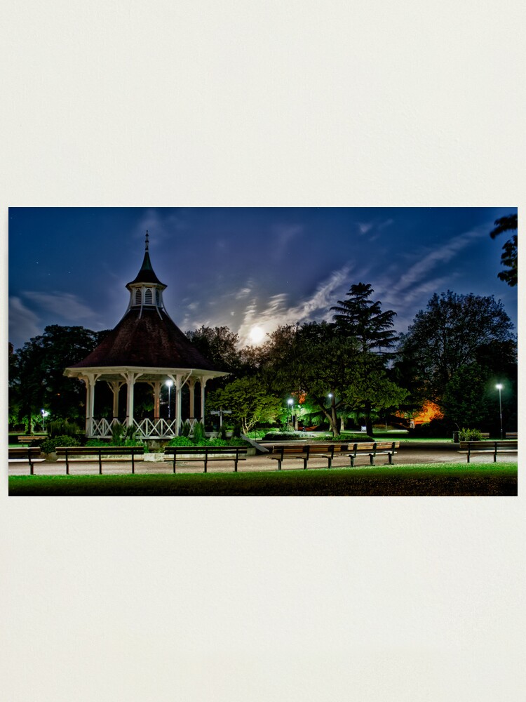 Alternate view of Supermoon Over Chapelfield Gardens Photographic Print