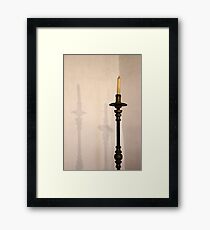 Candle Holder 14 Framed Print