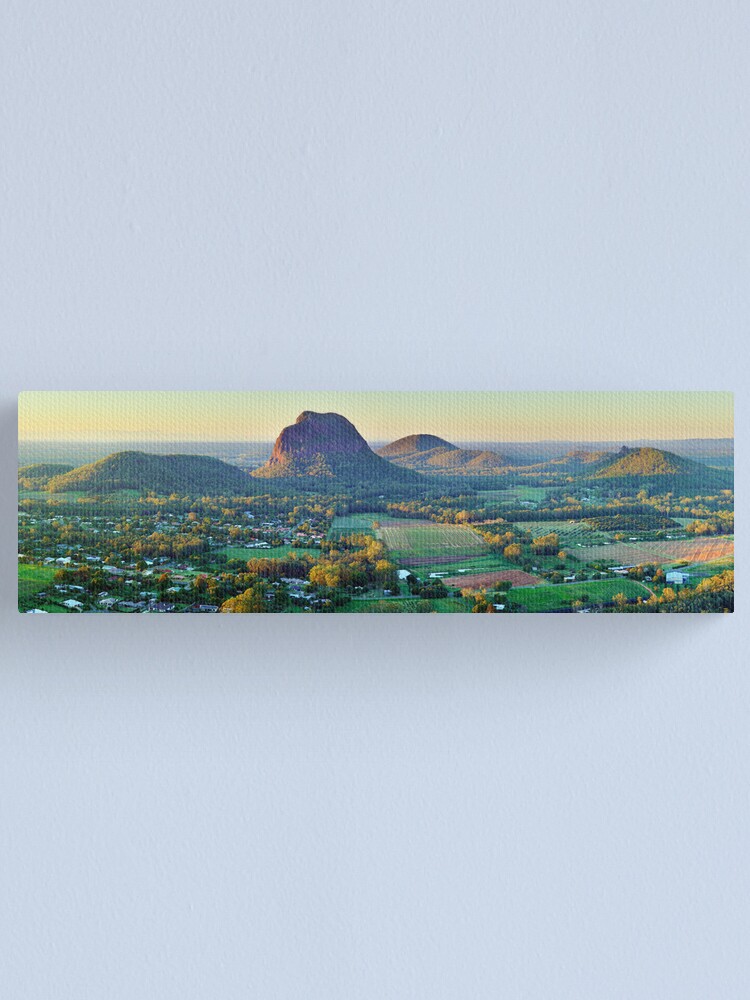 Alternate view of Glasshouse Mountains, Queensland, Australia Canvas Print