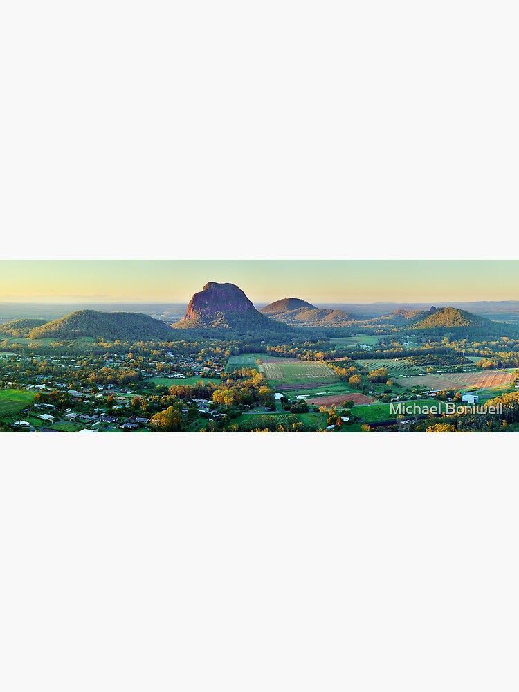 Glasshouse Mountains, Queensland, Australia by Chockstone