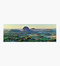 Glasshouse Mountains, Queensland, Australia Photographic Print