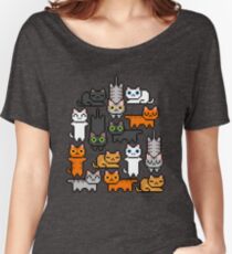 Super Kitten Pile (Just Cats) Women's Relaxed Fit T-Shirt