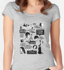 Merlin Quotes Women's Fitted Scoop T-Shirt