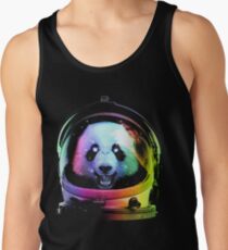 Astronaut Panda Tank Top
