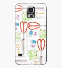 Notions - Scissors and Tools Case/Skin for Samsung Galaxy