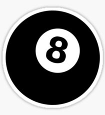 eightball Sticker