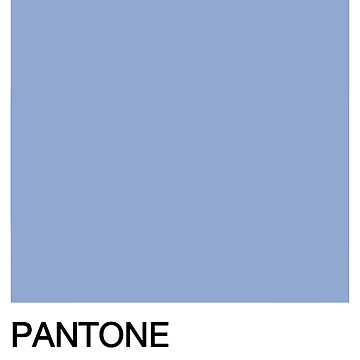 Pantone - Serenity Postcard for Sale by LucyRicardo