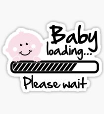 Download Baby Loading: Stickers | Redbubble