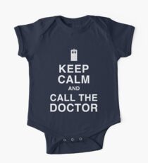 Keep Calm and Call the Doctor One Piece - Short Sleeve