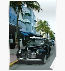 Vintage Miami Poster