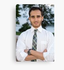 Interview Canvas Print