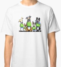 Think Adoption | Green Tee Shelter Dogs Classic T-Shirt