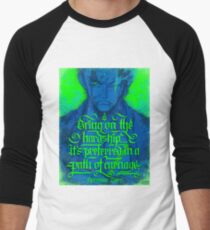 Pirate Hunter - quote Men's Baseball ¾ T-Shirt