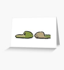 paramecium Greeting Card