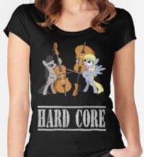 Contrebasse de Derpy Hooves.2 - My Little Pony - MLP:FIM Women's Fitted Scoop T-Shirt