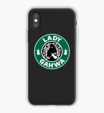 Lady Gahwa iPhone Case