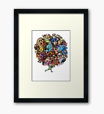 Muppets World of Friendship Framed Print